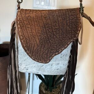 Myra Leather Chippy Bag